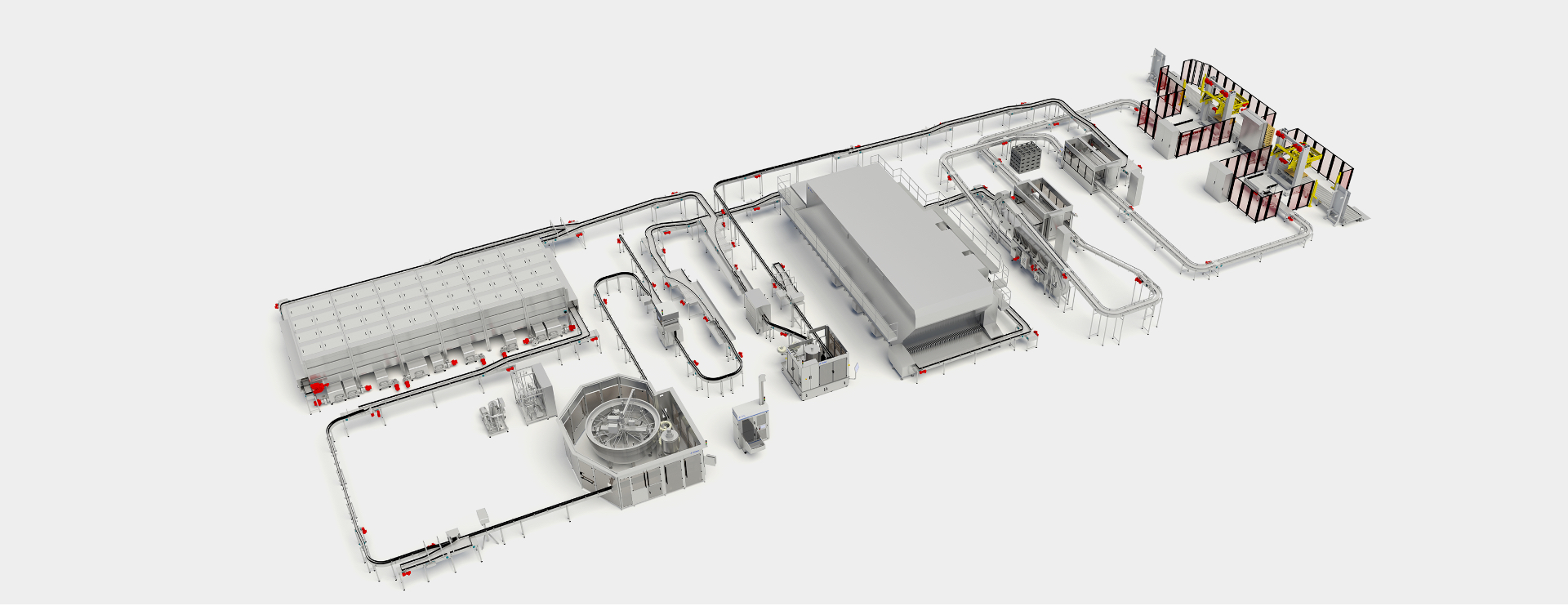 Turnkey beverage line