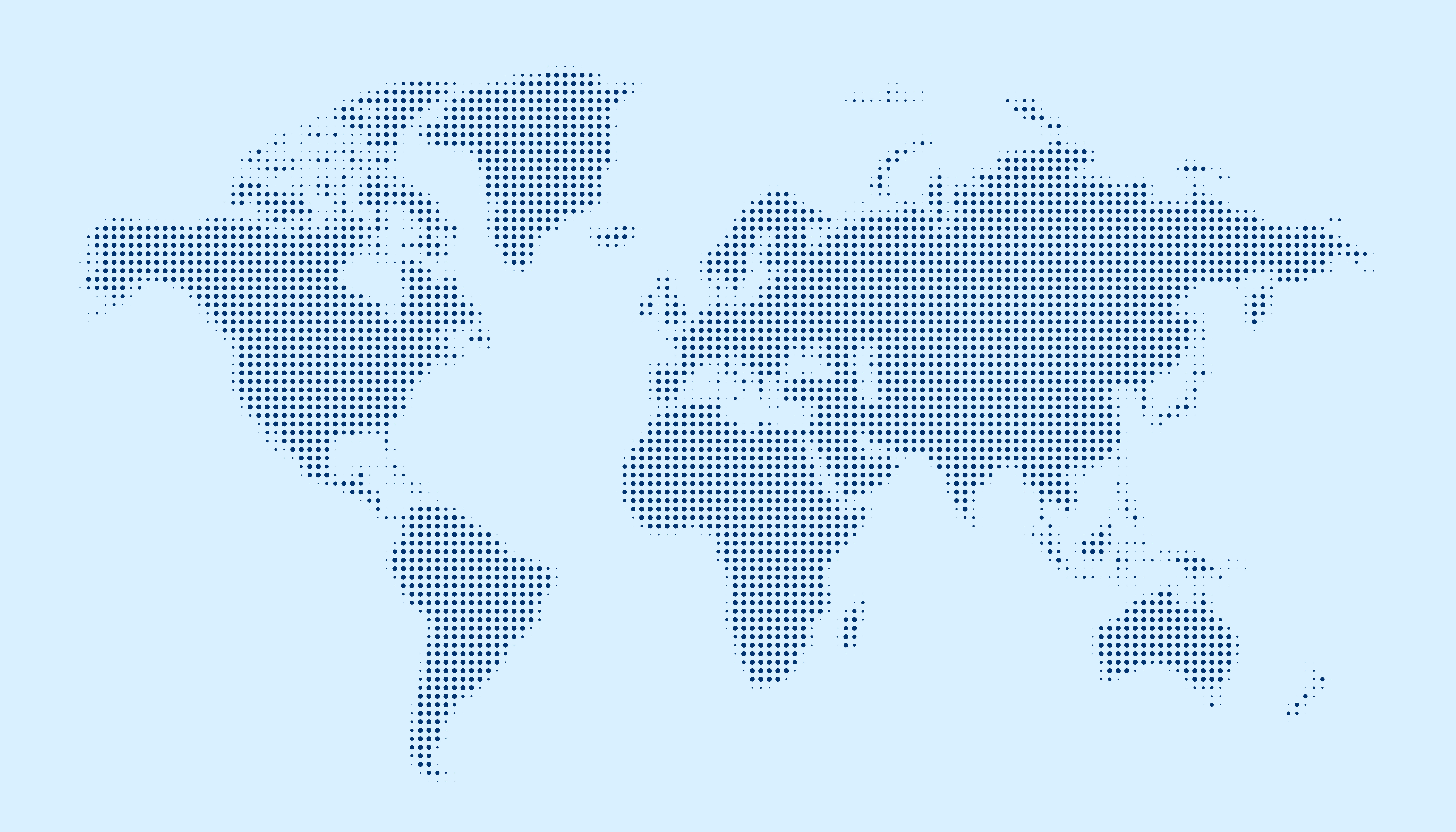 Sokos global project world map
