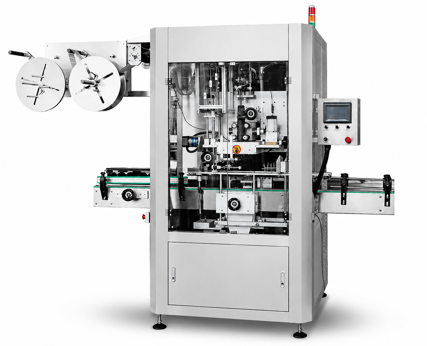 Linear Shrink Sleeve Labeling Machine