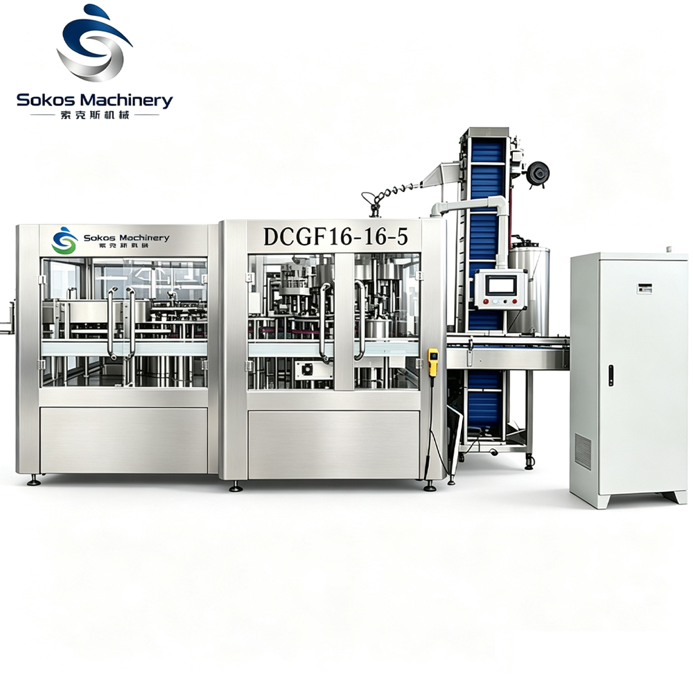 Sokos Energy Drink & Cola Carbonated Beverage Filling Machines