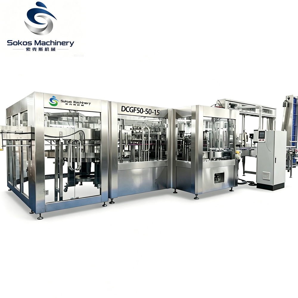 Sokos High Accuracy Carbonated Beverage Filling Machines