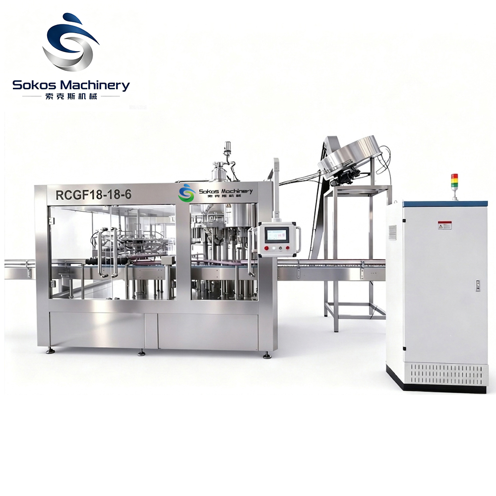 Sokos Industrial NFC Mango juice Washing Filling Capping Equipment