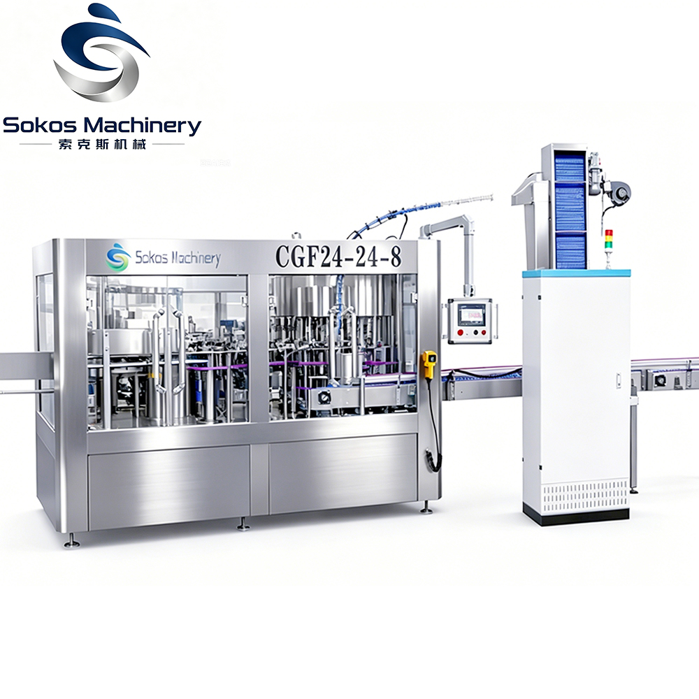 Sokos Complete Turnkey Pure Water Treatment and Bottling Production Line