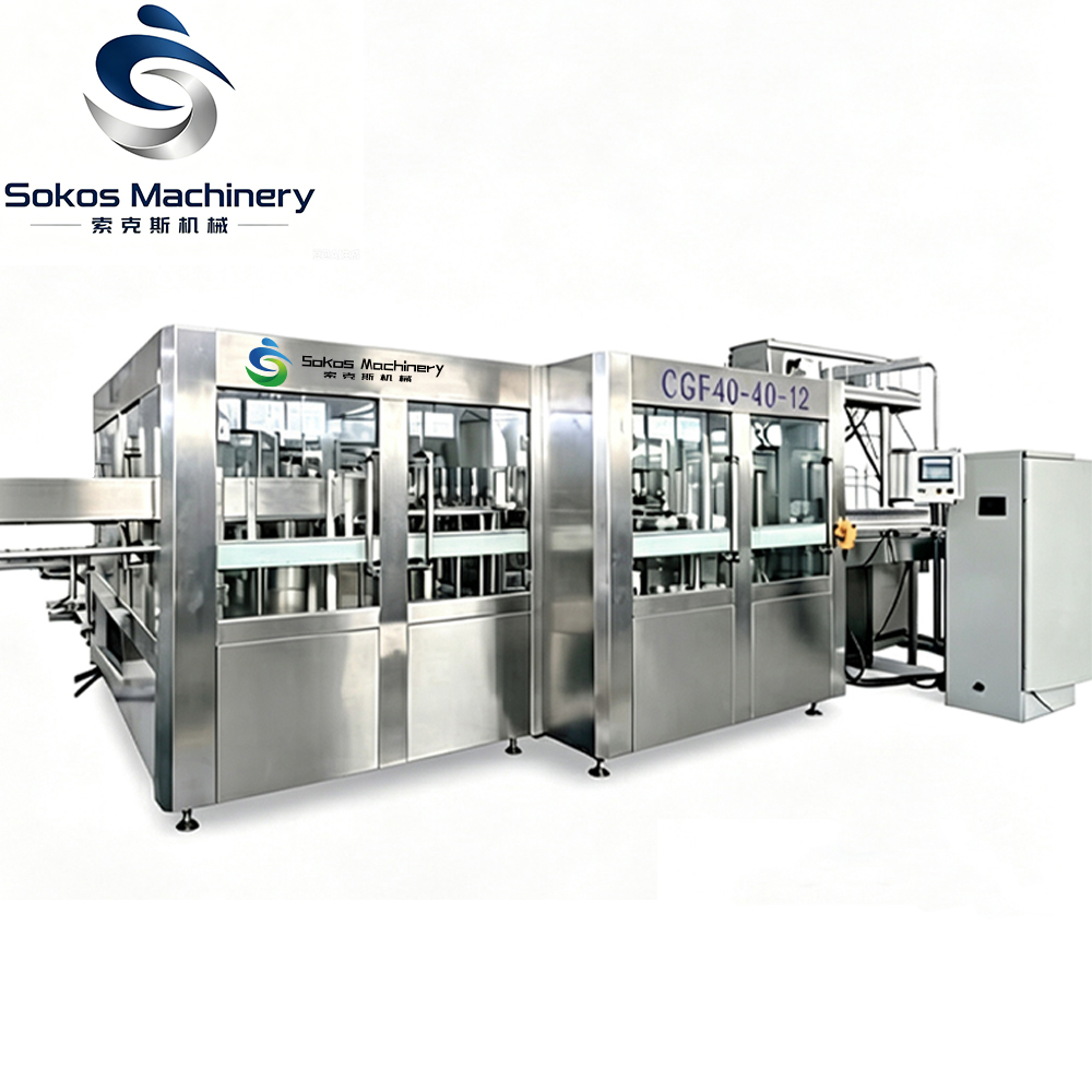 Sokos 3-in-1 PET Bottle Mineral Water Washing Filling Capping Machine