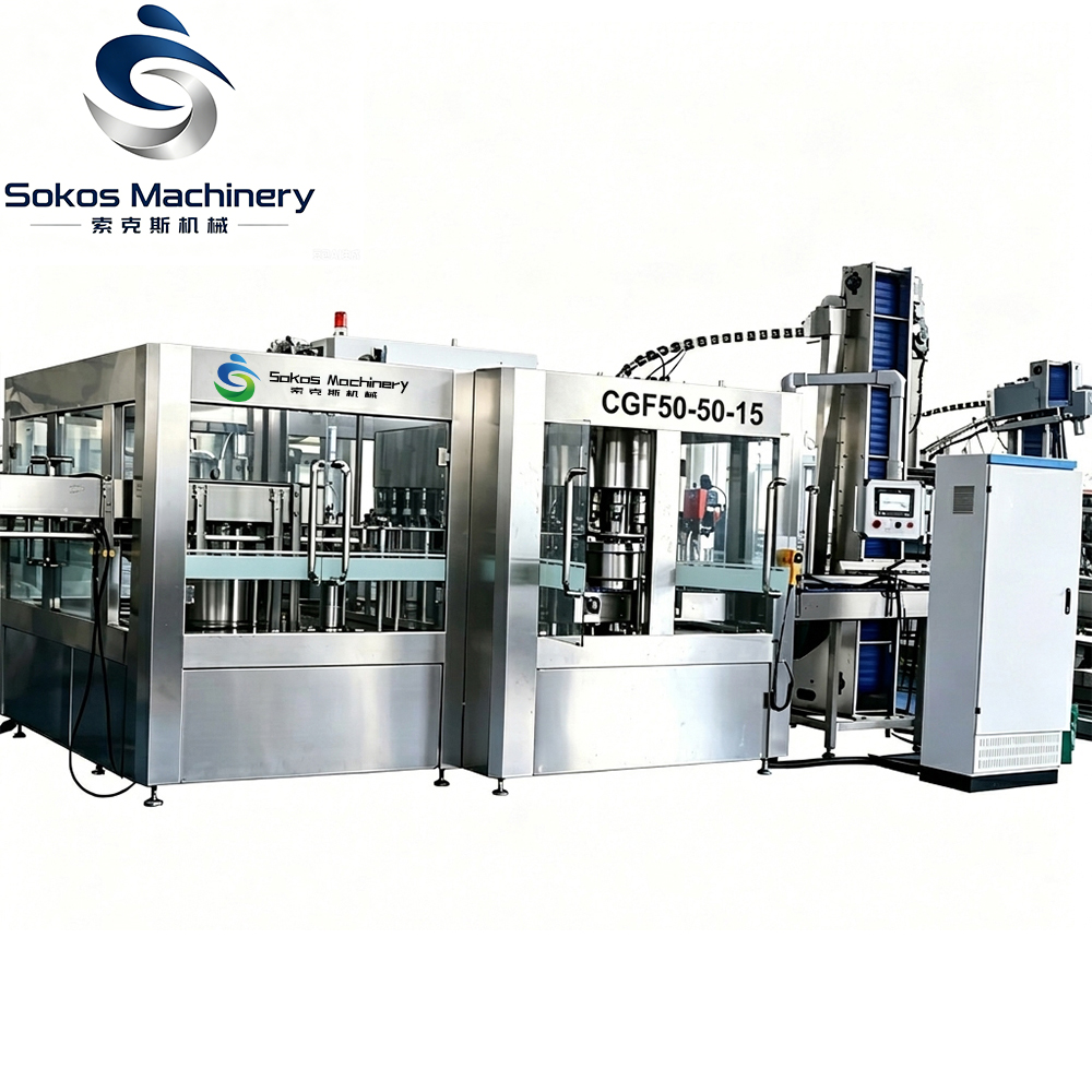 Sokos High Accuracy Drinking Water Filling Machine